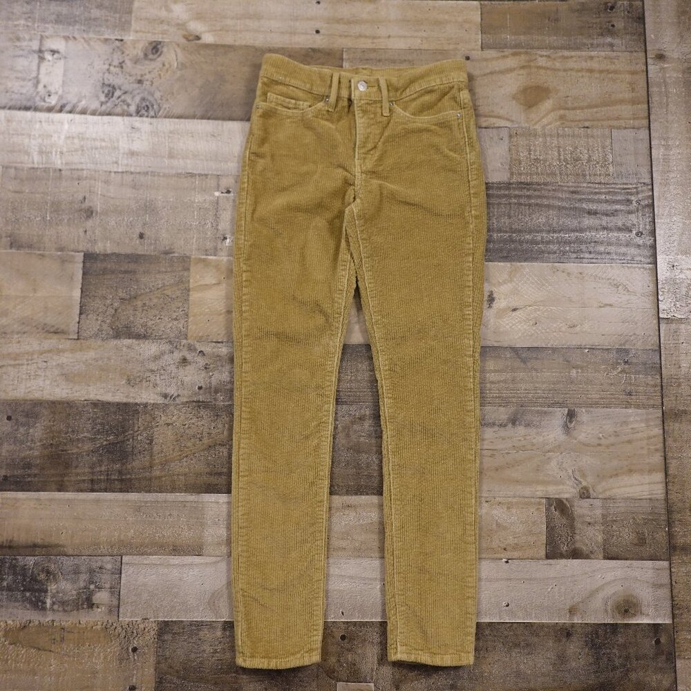 Levi’s Corduroy‎ Skinny Pants Women’s W27 L30 Tan